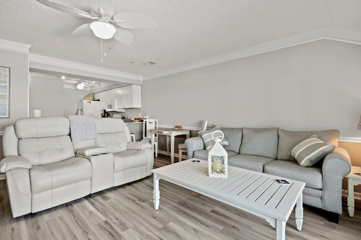 Electric love seat and queen sofa bed