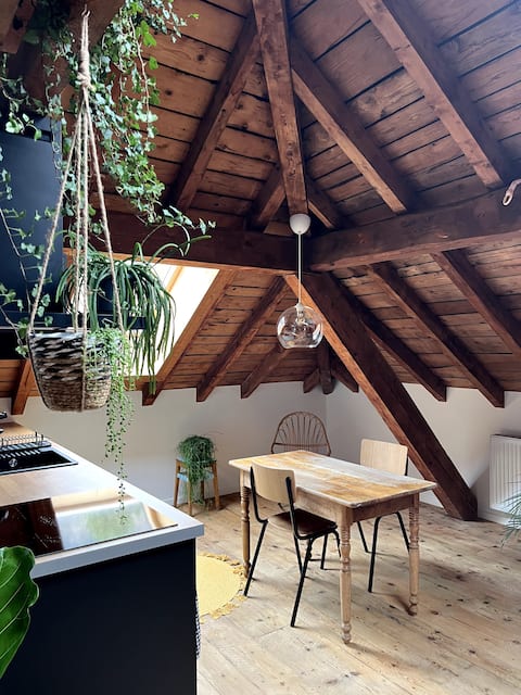 Beautiful loft at the foot of the forest