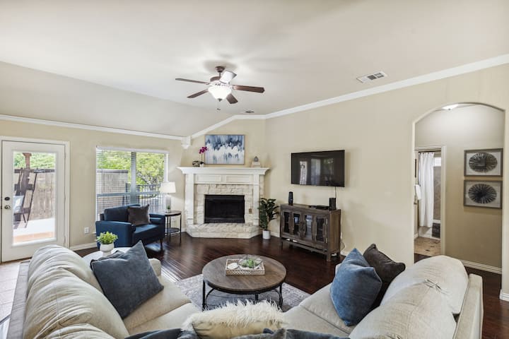 Tch - Cozy 3bd/2ba Home In Rockwall With Workspace - Rockwall, TX
