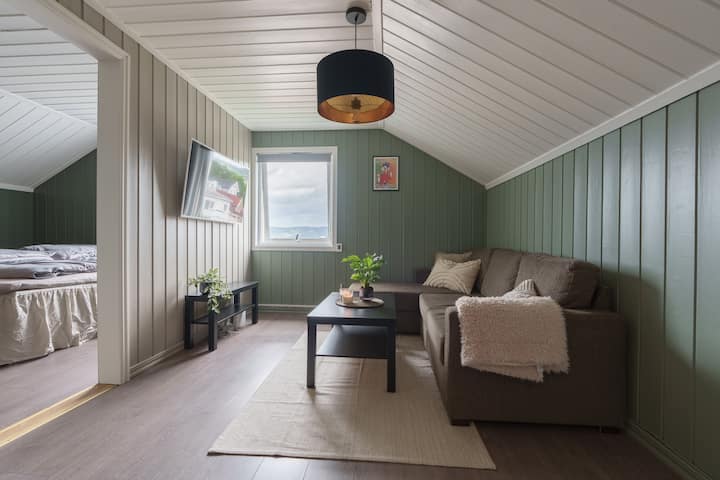 Stue med sovesofa (150x200), Smart TV