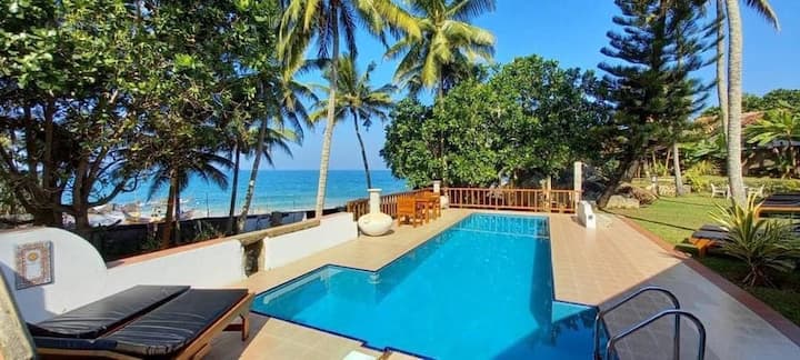 Villa Samudra - Oceanfront Getaway With Pool - Sri Lanka