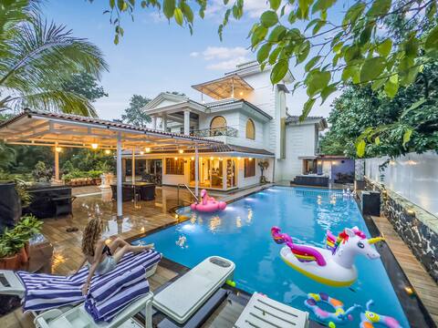 4BHK Marvell Villa-The Rentalgram (Jacuzzi + Pool)