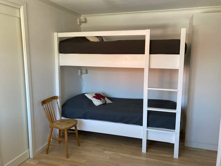 Letto a castello nel corridoio