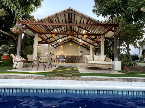 Casa Campestre private pool Santa Marta.