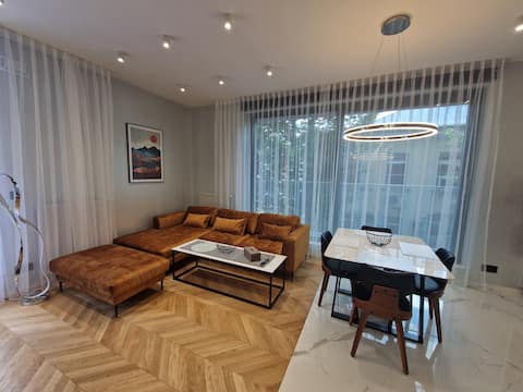 Top Airbnb: Apartment Platinum + taras 70m2 in Śródmieście