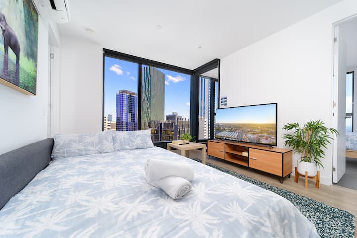49f Luxury Melb Cbd 3br.2bath. 8pax. Free 2carpark - Melbourne