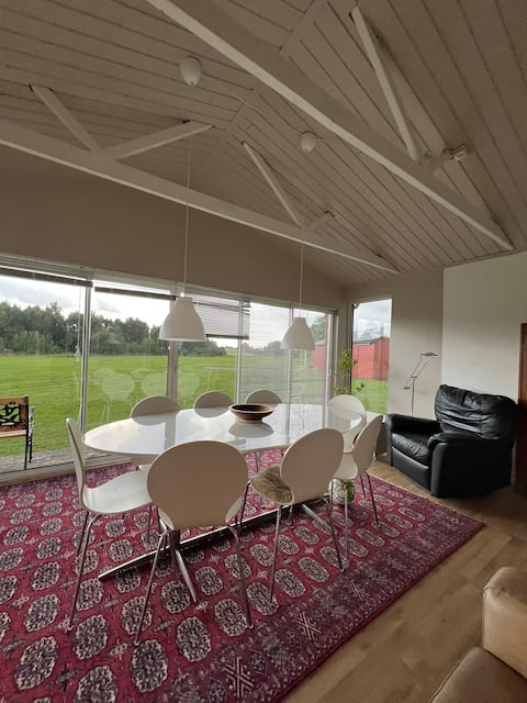 The place with the view to the water.