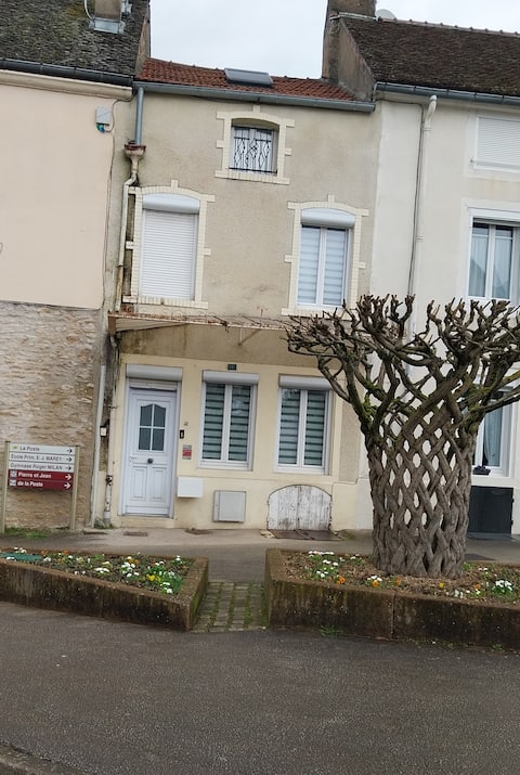 The house in the city center