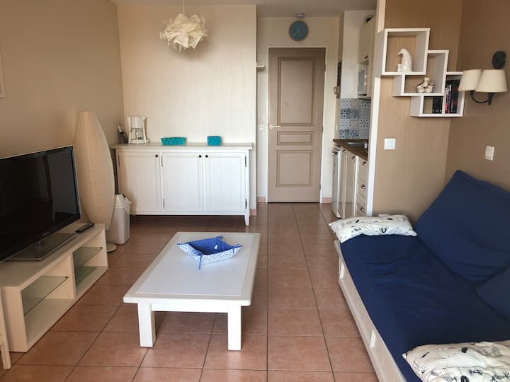 Nouveau !  Ravissant T2 Vue Mer Piscine Parking - Six-Fours-les-Plages