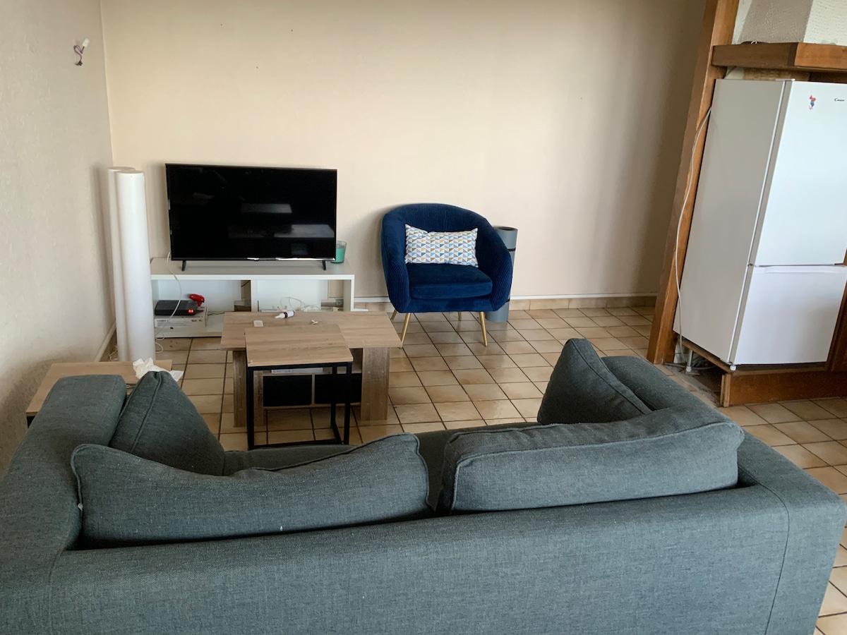 Successful Airbnb property: Apartment for 6 people in Villeneuve D'ascq