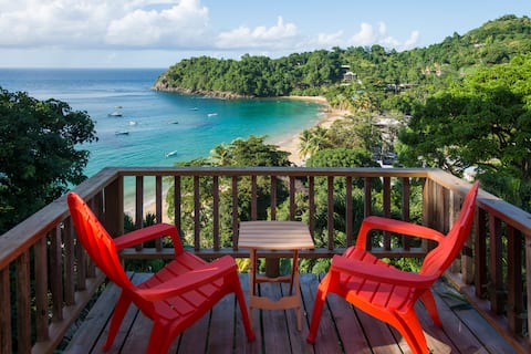 Castara Retreats- Hummingbird 2- 1 bed, Ocean View