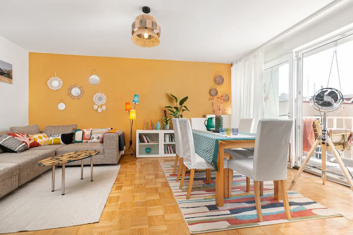 ꕤCity | Balkon | Workspace | Waschmaschine | U2,u4 - Vienne