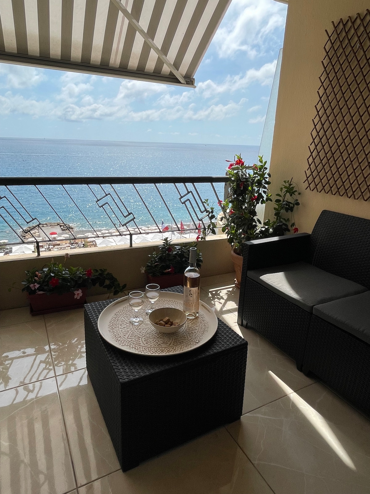 Airbnb performant: Splendid sea view apartment à Nice
