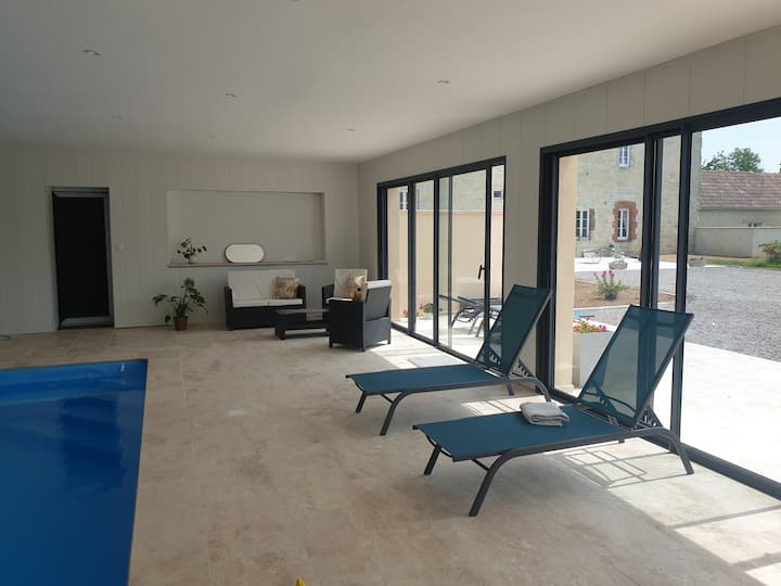 Gîte/ Piscine & Jacuzzi Proche Plages Omaha - Normandie