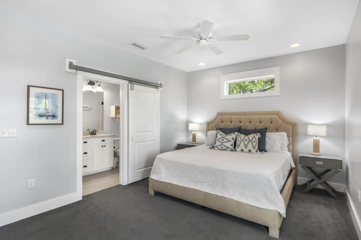 Primary bedroom with ensuite bath
