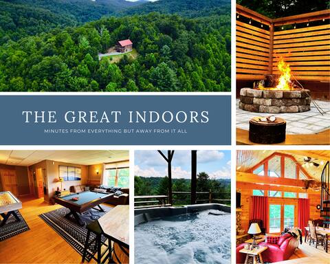 The Great Indoors Mountain Retreat w/ Hot Tub
