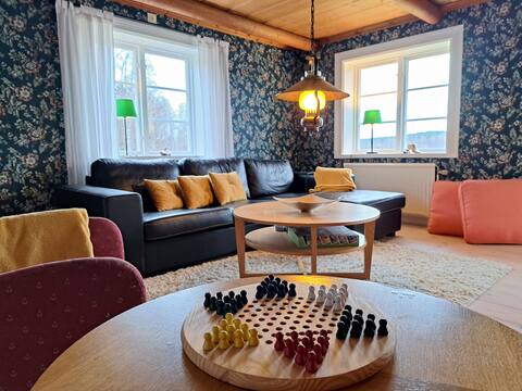 Top performing Airbnb: FIS Alpine World Ski Championships 2027 Autumn, Falun The log house at Svärdsjön in Falun
