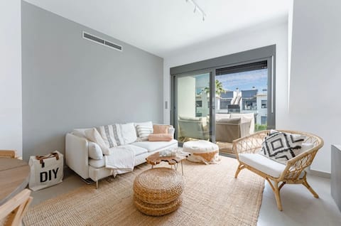 Airbnb con mejor rendimiento: Pilar Palms Penthouse en Pilar De La Horadada
