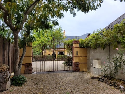 Neo-Norman house in Bernay city center