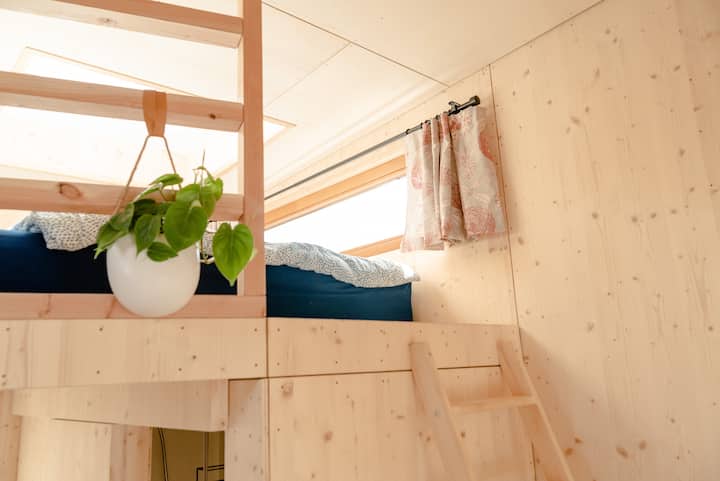 The higher sleeping level with a view