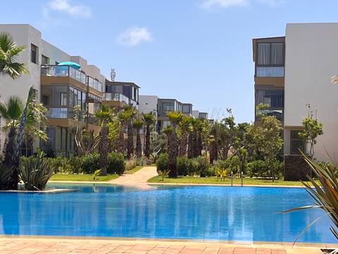 Waterfront Apartment in BLUE BEACH Sidi Rahal