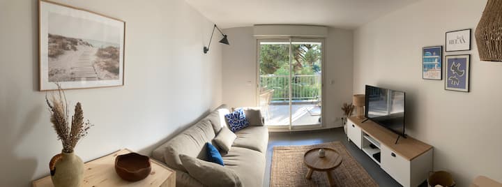 Appartement Climatisé, 44m2+ Terrasse, Accès Plage - La Londe-les-Maures