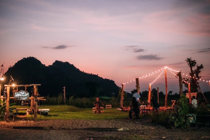 Khao Poon Camping (Zone1: Bell Tent) - Kanchanaburi