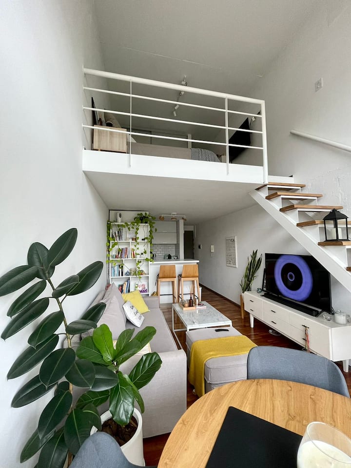 Loft de um quarto em Palermo Hollywood