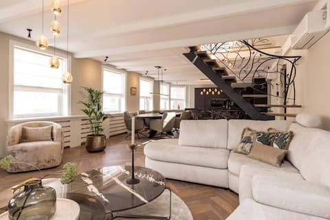 180m2 luxurious apartment close to beach and dunes