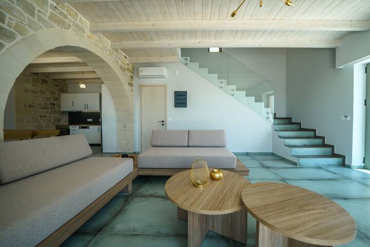 Luxury Villa Odysseas, private pool, Sea view, BBQ gallery image 2