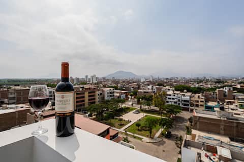 Apartment with an excellent view, Trujillo