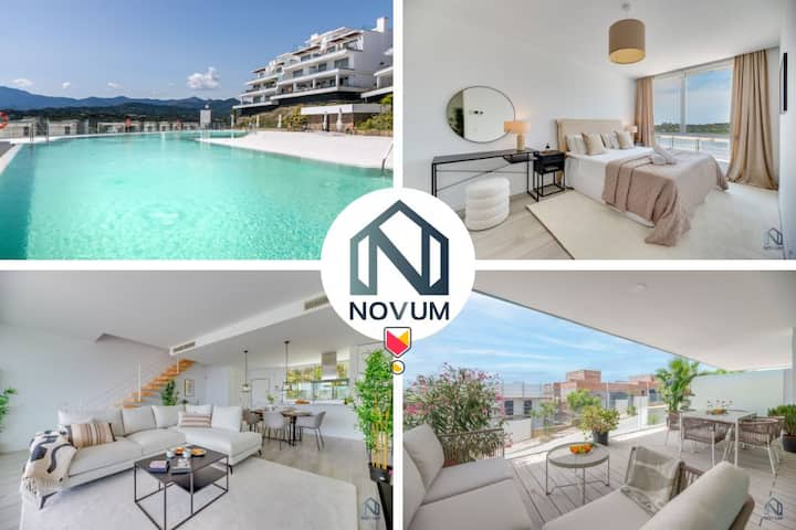 Newly Built 3-bed Townhouse W Pool, Bbq, Sea Views - Puerto Banus