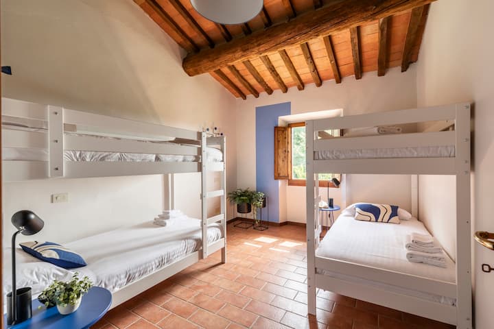 Selvuccia Lodge - Bunk Bed In Quadruple Room - Barberino di Mugello
