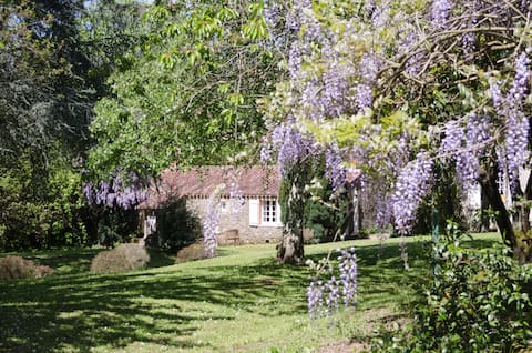 Charming 1-bed cottage & heated pool in Apremont