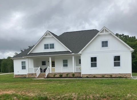 Brand new home on Kerr Lake!