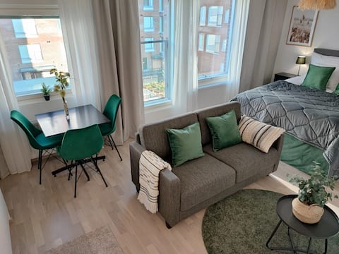 Top Airbnb: Stylish studio apartment in Tikkurila, Vantaa in Tikkurilan Suuralue