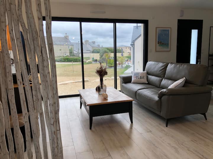 Villa 300 M Plage Des Amiets  Vue Mer - Cléder