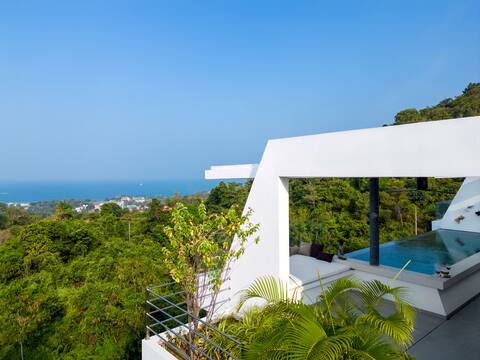 Seaview Luxury Villa Pool & 4 BR
