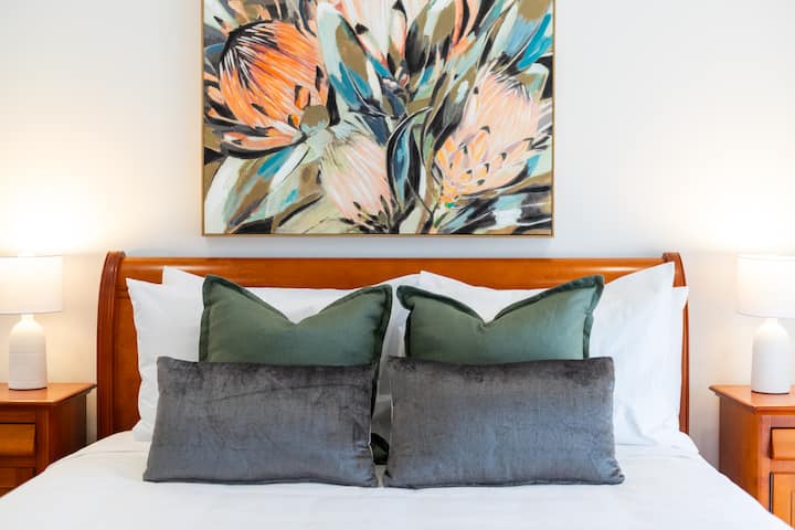 Comfort and style at Blue Gum - we can promise a good night's sleep! 