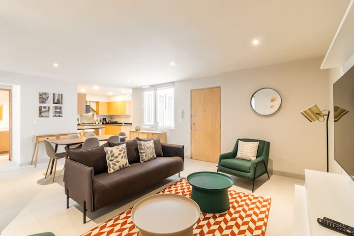 Condesa new stylish 3BR w top end Roof Top