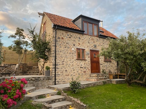 Private barn with stunning views.