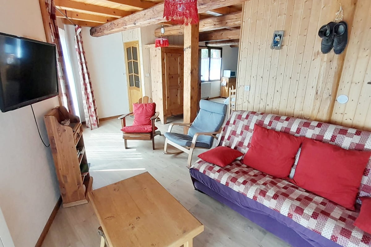 Erfolgreiche Airbnb-Immobilie: La Plagne – "La Ferme de Montalbert" Apartment in Aime La Plagne