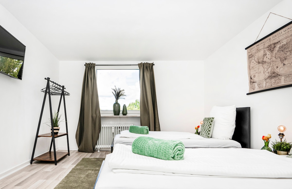 Airbnb performant: Short-term happiness MH01 | 24h self check-in | Wi-Fi à Dümpten