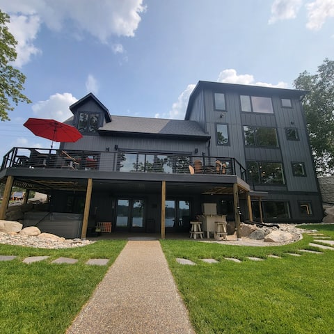 The Lookout on Lake Belle Taine ~ Modern Luxury