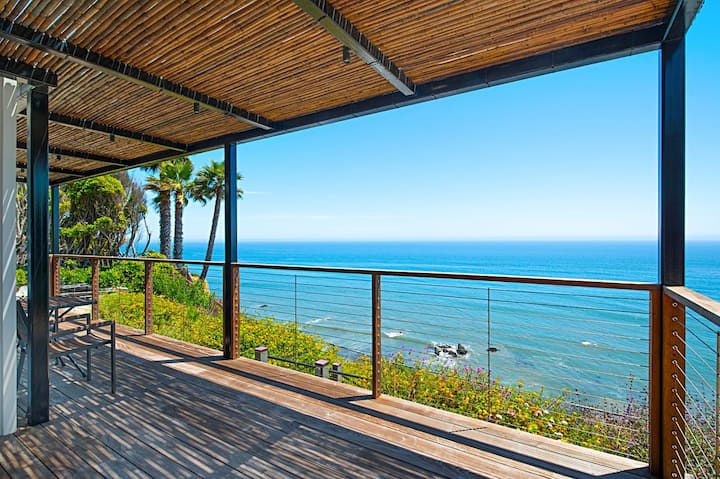 Bluff House - Deck W/ocean View & Pvt Beach Stairs - Malibu, CA
