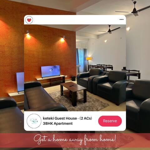 Keteki (Rosoki Homestay) -3BHK Apartment(2ACs)