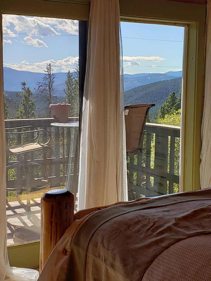 The view from the main bedroom.