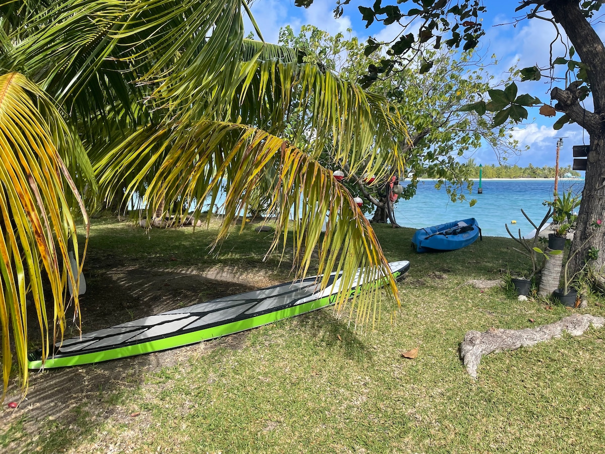 Lagon autour du Motu Tiapaa