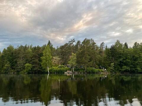Cabin with private dock and sauna!