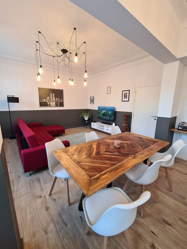 Duplex in the center of Heusy